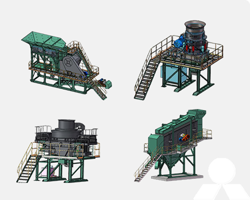 Модульная дробильная установка SMP